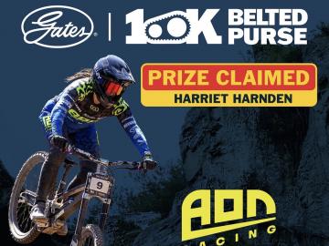 Gates Belt Drive Powers First Elite UCI Downhill World Series Win
